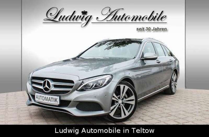Palladiumsilber metallic Gebraucht 2015 Mercedes C180 Edition Kombi | 22.550 € (Teuer) - Bild 1/4