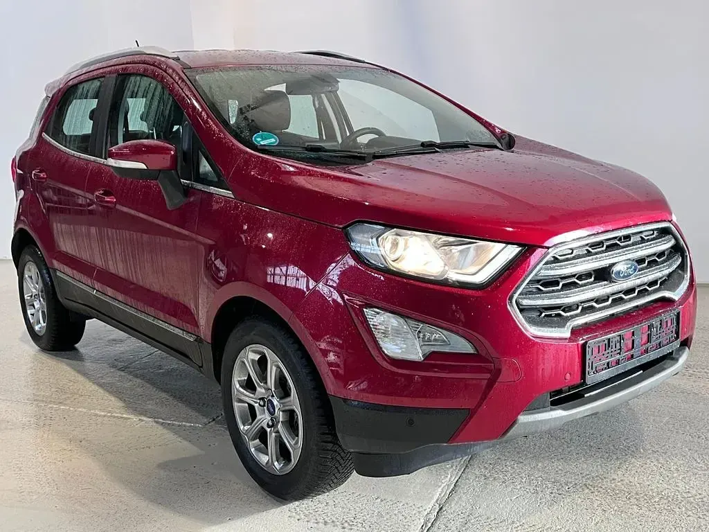 Gebraucht Ford Ecosport Titanium 125 PS (91 kW) 2018 Rot SUV