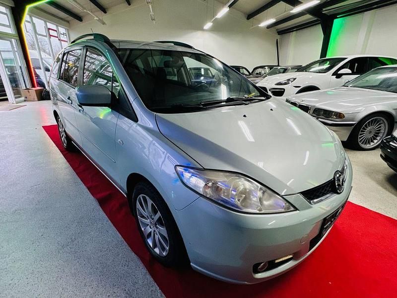 Gebraucht Mazda 5 Exclusive 110 PS (80 kW) 2007 Silber Van / Kleinbus