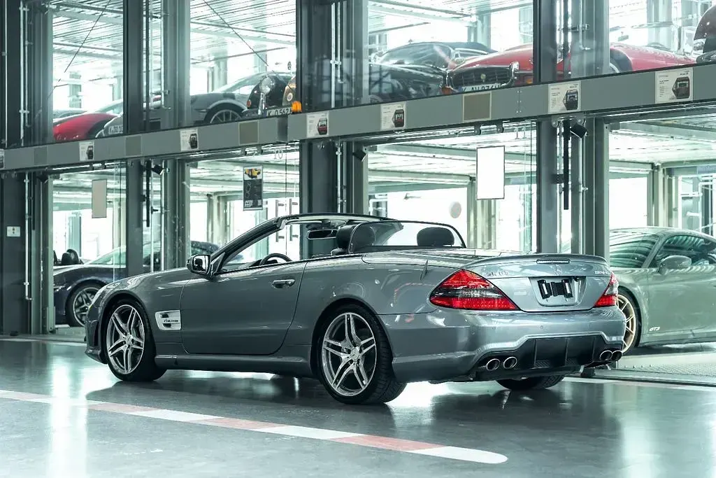 Gebraucht Mercedes SL63 AMG AMG 525 PS (386 kW) 2010 Grau Cabrio