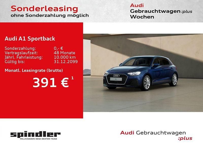 Gebraucht Audi A1 Sportback Advanced Plus 116 PS (85 kW) 2025 Navarrablau metallic Kleinwagen