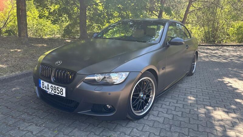 Blau Gebraucht 2008 BMW 330 Cabriolet M Sport Cabrio | 13.000 € (Guter Preis) - Bild 1/4