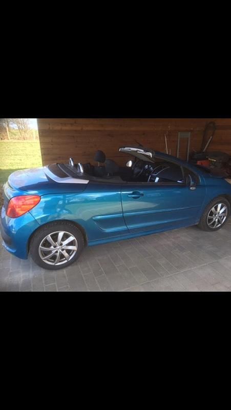 Blau Gebraucht 2006 Peugeot 207 CC Cabrio | 1.500 € (Superpreis) - Bild 1/2