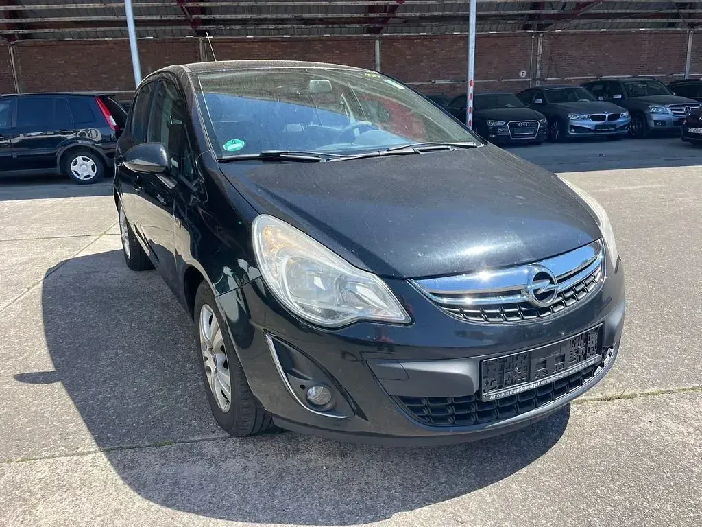 Gebraucht Opel Corsa Active 86 PS (63 kW) 2013 Schwarz Kleinwagen