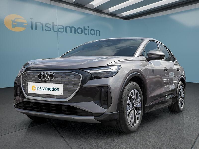 Grau Gebraucht 2022 Audi Q4 Sportback e-tron SUV | 26.799 € (Superpreis) - Bild 1/4