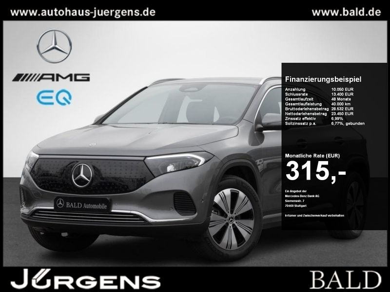 Metalliclack mountaingrau Gebraucht 2024 Mercedes EQA300 Progressive SUV | 37.490 € (Etwas zu teuer) - Bild 1/4