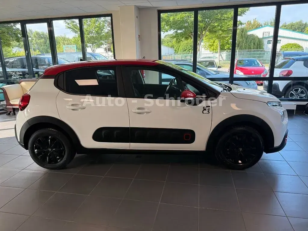 Gebraucht Citroën C3 Feel 82 PS (60 kW) 2019 Lack weiss banquise/deckende l Kleinwagen