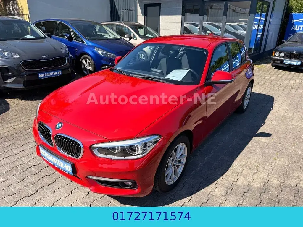 Gebraucht BMW 118 Sport Line 136 PS (100 kW) 2018 Rot Kleinwagen