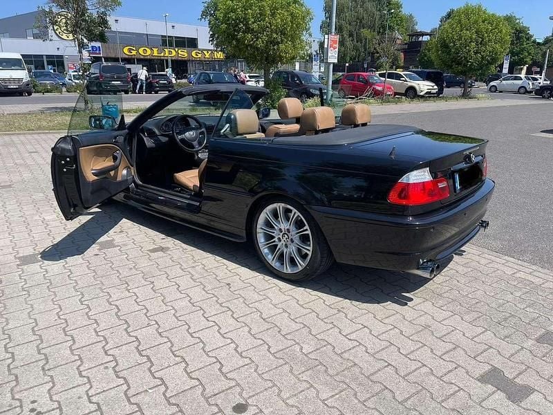 Schwarz Gebraucht 2004 BMW 330 Cabriolet M Sport Cabrio | 12.000 € (Superpreis) - Bild 1/4