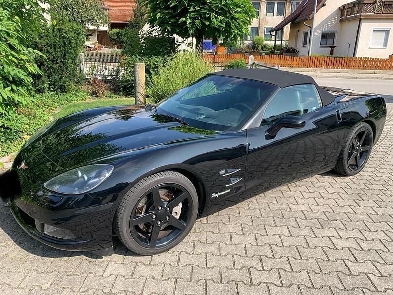 Second-hand Corvette C6 404 CP (297 kW) 2005 Negru Cabrio