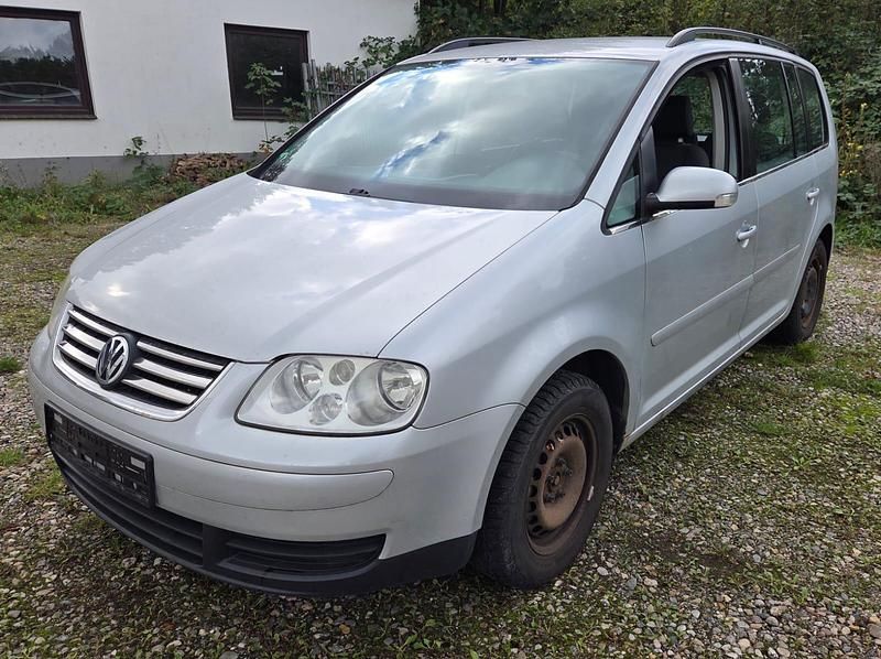 Silber Gebraucht 2003 VW Touran Van / Kleinbus | 690 € (Superpreis) - Bild 1/4