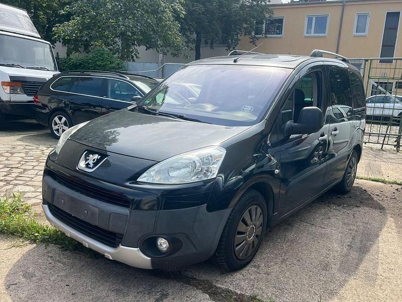 Schwarz Gebraucht 2009 Peugeot Partner Family Van / Kleinbus | 2.199 € (Superpreis) - Bild 1/4