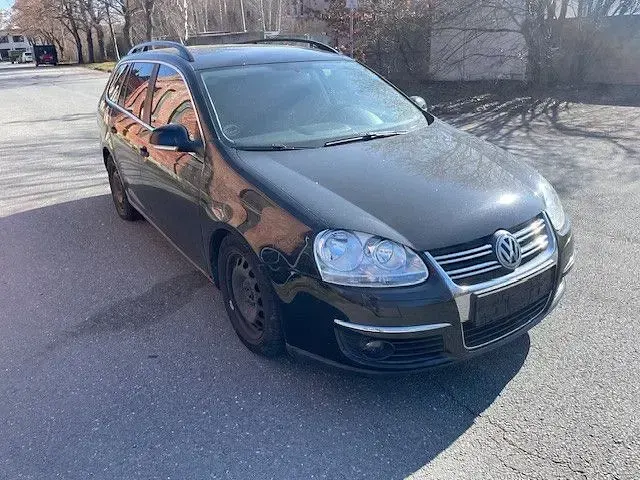 Gebraucht VW Golf V Comfortline 102 PS (75 kW) 2008 Schwarz Kombi