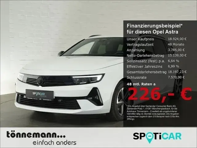 Gebraucht Opel Astra 131 PS (96 kW) 2024 Kleinwagen