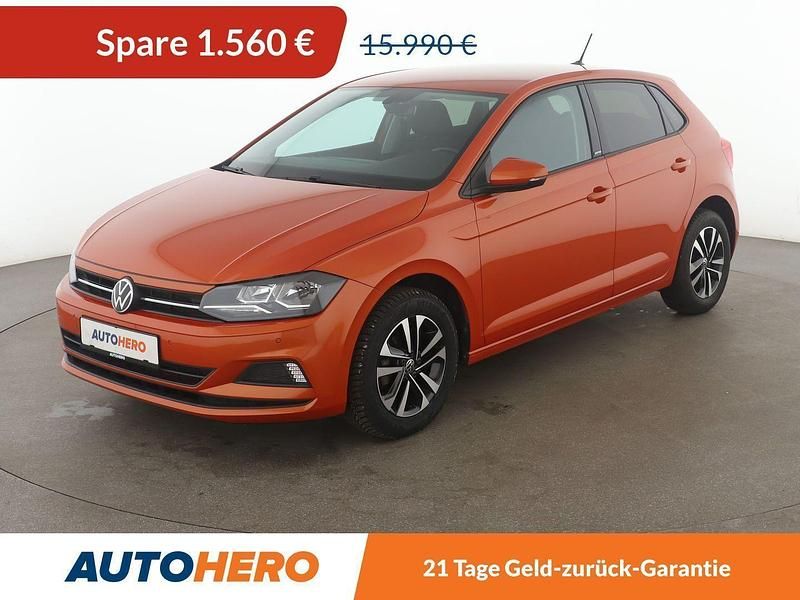 Orange Gebraucht 2021 VW Polo United Kleinwagen | 14.430 € (Guter Preis) - Bild 1/3