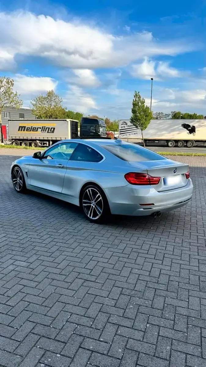 Gebraucht BMW 420 190 PS (139 kW) 2015 Silber Coupé