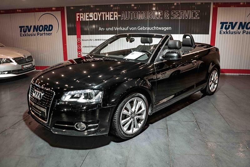Gebraucht Audi A3 Cabriolet Ambition 105 PS (77 kW) 2010 Schwarz Cabrio
