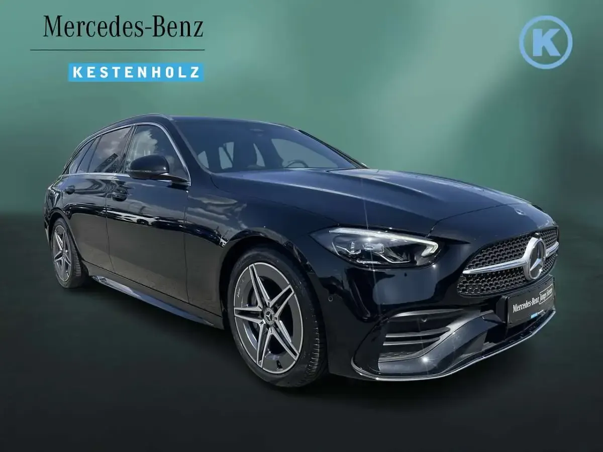 Gebraucht Mercedes C200 AMG 163 PS (119 kW) 2023 Schwarz Kombi
