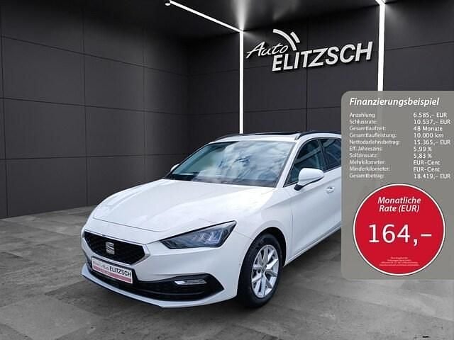 "candy" weiss Gebraucht 2022 Seat Leon ST Style Kombi | 21.950 € (Fairer Preis) - Bild 1/4