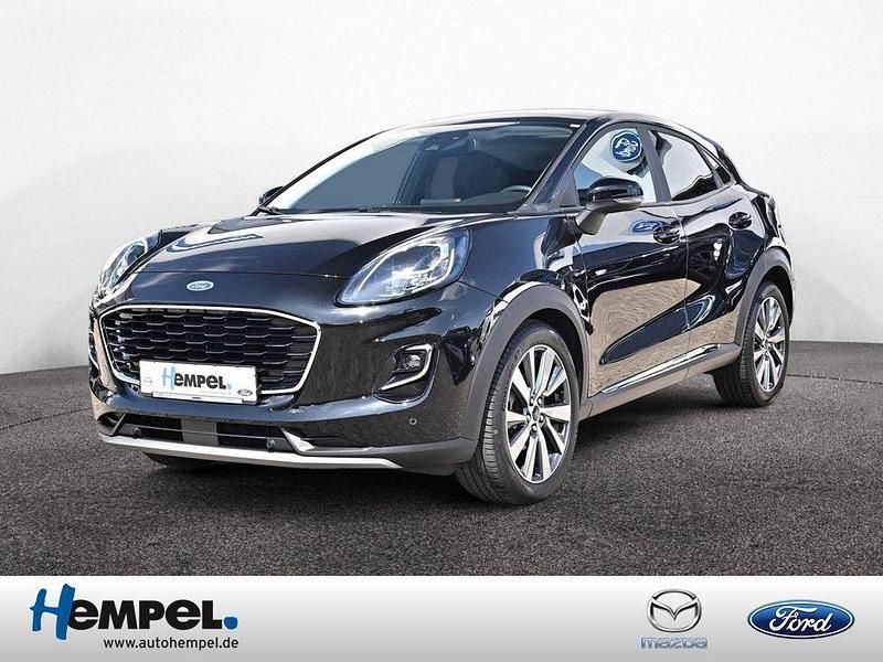 Schwarz Gebraucht 2021 Ford Puma Gen-E Titanium X SUV | 18.490 € (Fairer Preis) - Bild 1/4