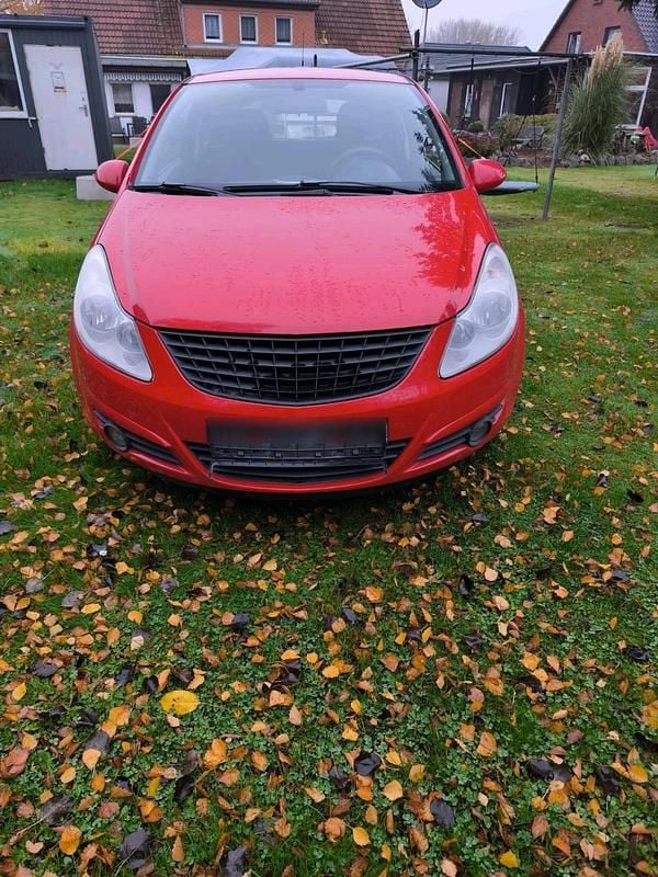 Gebraucht Opel Corsa 60 PS (44 kW) 2007 Rot Kleinwagen
