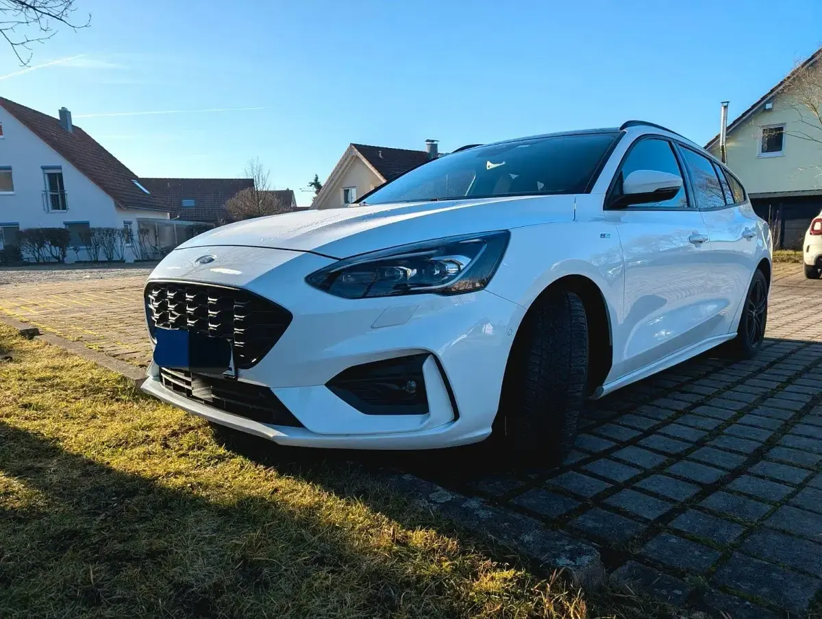 Brugt Ford Focus ST-Line 182 HK (133 kW) 2019 Hvid Stationcar