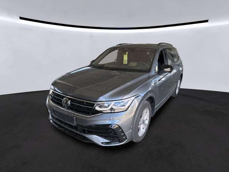 Platinum grey metallic Gebraucht 2023 VW Tiguan Allspace R-line SUV | 43.320 € - Bild 1/3