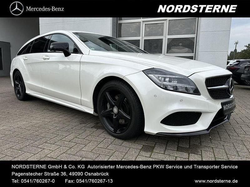 Weiß Gebraucht 2017 Mercedes CLS350 AMG Limousine | 31.888 € (Teuer) - Bild 1/4