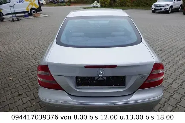 Gebraucht Mercedes CLK200 163 PS (119 kW) 2004 Silber Coupé
