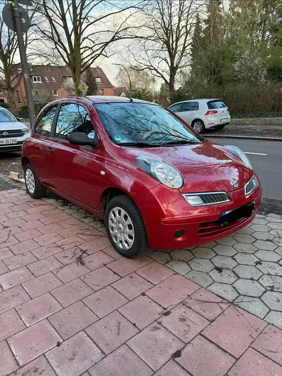 Gebraucht Nissan Micra 65 PS (47 kW) 2009 Rot Limousine
