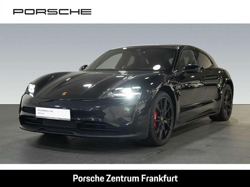 Tiefschwarzmetallic Gebraucht 2022 Porsche Taycan Sport Turismo Kombi | 78.890 € (Superpreis) - Bild 1/4