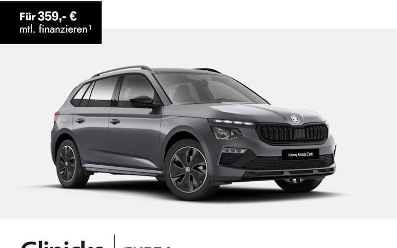 Graphitegrau metallic Neu 2025 Skoda Kamiq Monte Carlo SUV | 33.490 € (Etwas zu teuer) - Bild 1/4