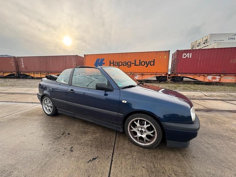 Blau Gebraucht 1997 VW Golf Cabriolet Cabrio | 1.899 € (Fairer Preis) - Bild 1/4