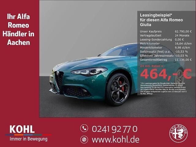 Gebraucht Alfa Romeo Giulia 280 PS (205 kW) 2024 Gruen Limousine