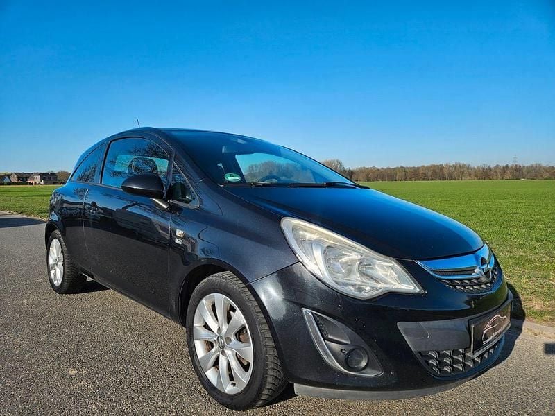 Gebraucht Opel Corsa 69 PS (50 kW) 2012 Schwarz Kleinwagen