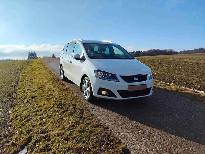 Gebraucht Seat Alhambra FR-Line 184 PS (135 kW) 2017 Weiß Van / Kleinbus