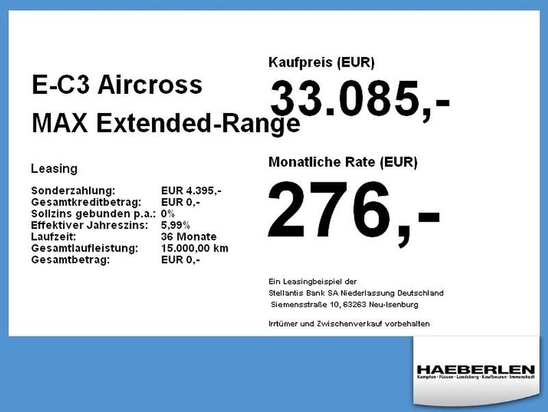 Neu Citroën e-C3 83 kW (113 PS) 2026 Mercuregrau (metallic) Limousine