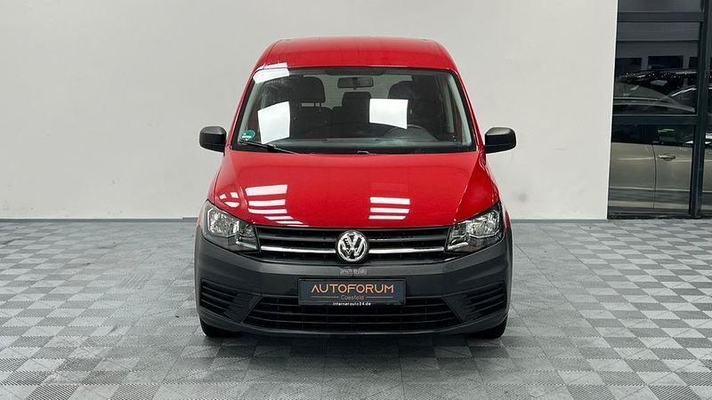 Gebraucht VW Caddy Conceptline 102 PS (75 kW) 2018 Rot Van / Kleinbus