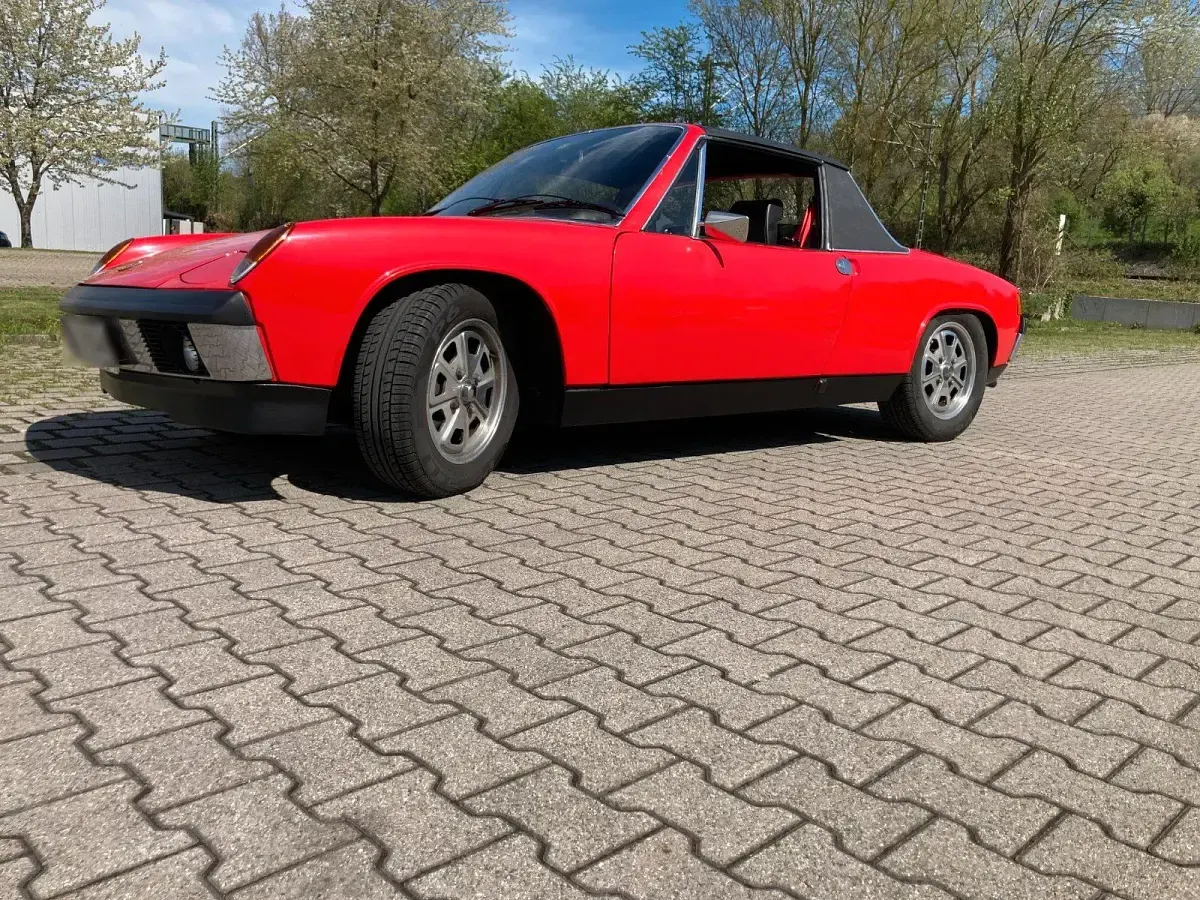 Gebraucht Porsche 914 1971 Rot Cabrio