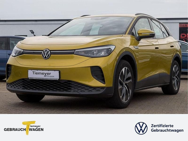 Gelb Gebraucht 2021 VW ID.4 Pure SUV | 23.460 € (Fairer Preis) - Bild 1/4