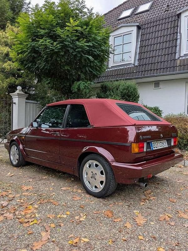 Gebraucht VW Golf Cabriolet Classicline 98 PS (72 kW) 1992 Rot Cabrio