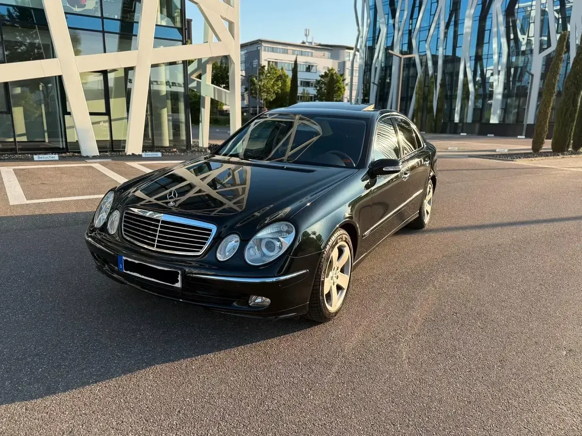 Occasion Mercedes E500 Avantgarde 306 ch (225 kW) 2003 Noir Berline