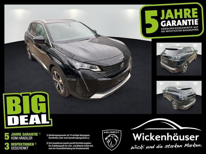 Lackierung schwarz perla nera/metallic klarlack Gebraucht 2021 Peugeot 3008 GT SUV | 23.490 € (Fairer Preis) - Bild 1/4