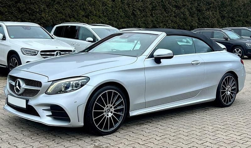 Gebraucht Mercedes C200 AMG line 184 PS (135 kW) 2020 Silber Cabrio