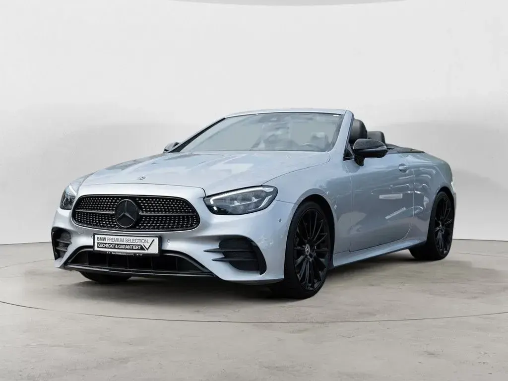 Gebraucht Mercedes E220 AMG line 194 PS (142 kW) 2022 Silber Cabrio
