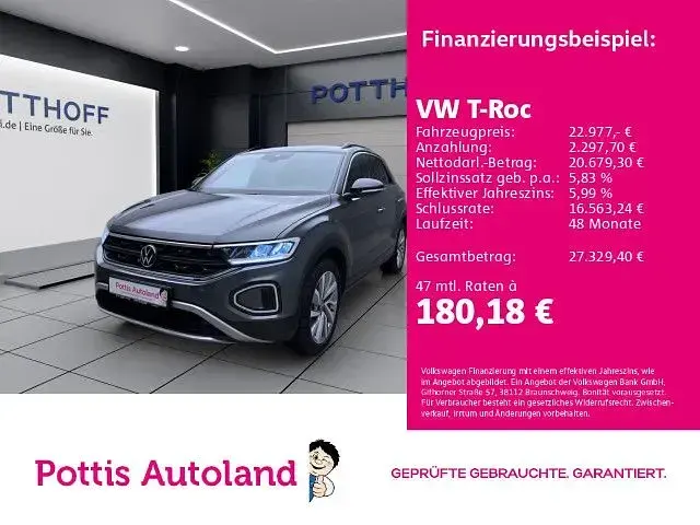 Gebraucht VW T-Roc Goal 116 PS (85 kW) 2025 SUV