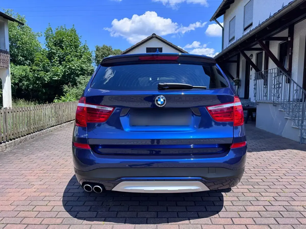 Gebraucht BMW X3 xLine 258 PS (189 kW) 2016 Blau SUV