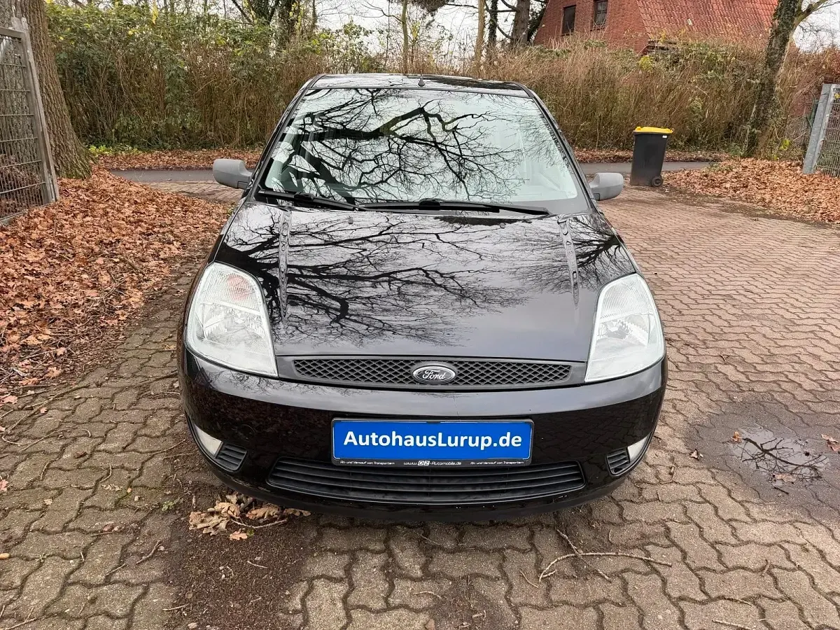 Gebraucht Ford Fiesta Trend 69 PS (50 kW) 2002 Blau Kleinwagen