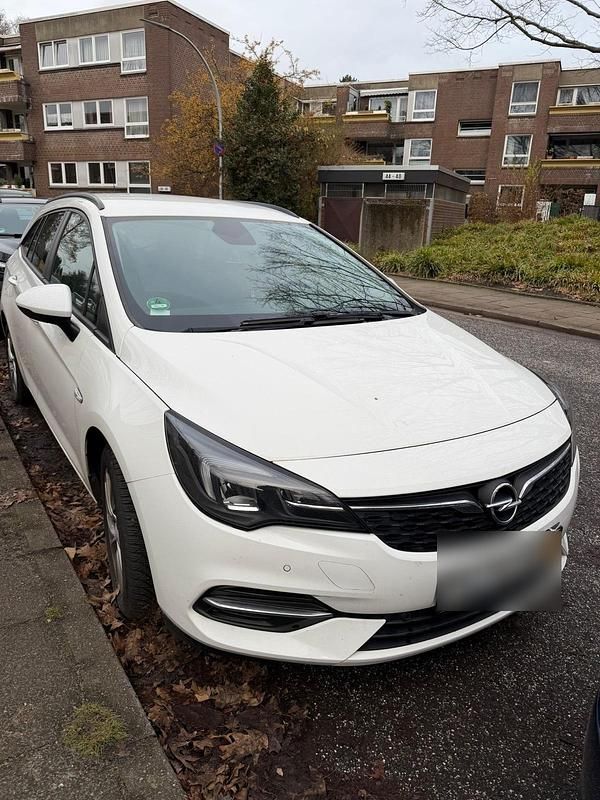 Gebraucht Opel Astra 110 PS (80 kW) 2020 Weiß Kombi