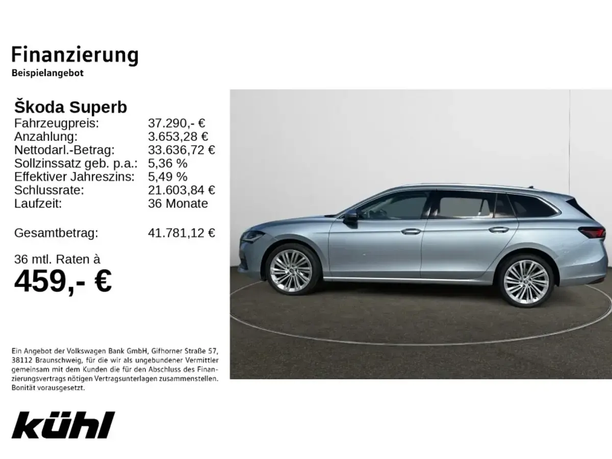 Gebraucht Skoda Superb Suite 150 PS (110 kW) 2024 Andere farbe Kombi